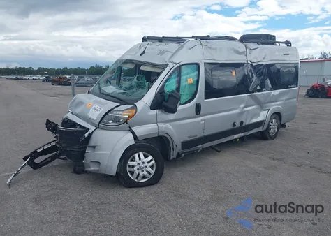 2022 Ram Promaster 3500 Cargo Van High Roof 159 Wb Ext z USA, uszkodzony, nr VIN 3C6MRVJGXNE129711
